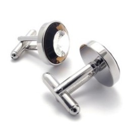 Latest Technology Delicate Colors Excellent Quality Titanium Cufflinks
