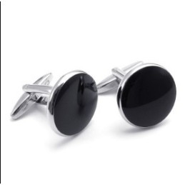 Deft Design Delicate Colors High Quality Titanium Cufflinks And Buttons