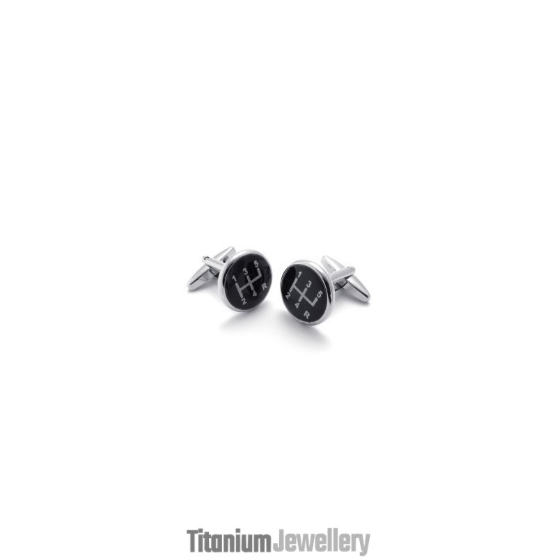 Skillful Manufacture Delicate Colors Reliable Quality Titanium Cufflinks
