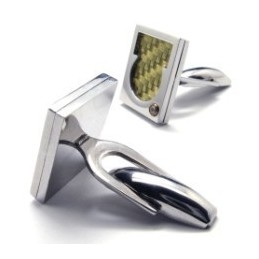 Attractive Design Color Brilliancy Superior Quality Titanium Cufflinks
