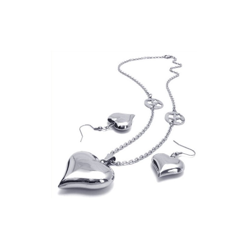 Beautiful Design Color Brilliancy Reliable Quality Titanium Jewelry Set Including Necklace, Pendant, Earring Beautiful Design Color Brilliancy Reliable Quality Titanium Jewelry Set Including Necklace, Pendant, Earring