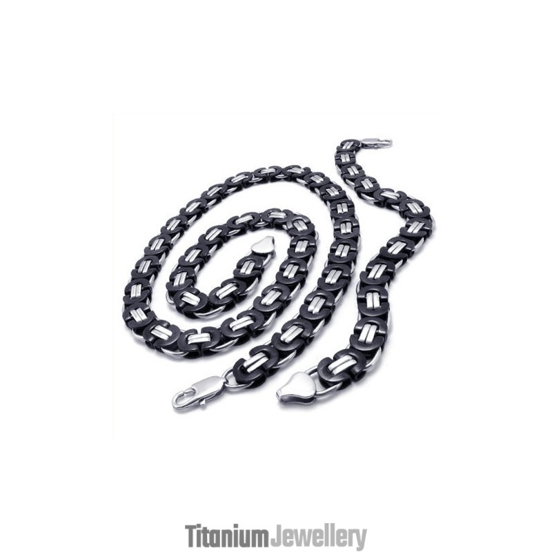 Skillful Manufacture Delicate Colors High Quality Titanium Jewelry Set Including Necklace, Bracelet