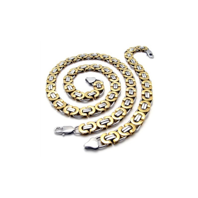 Latest Technology Color Brilliancy Superior Quality Titanium Jewelry Set Including Necklace, Bracelet