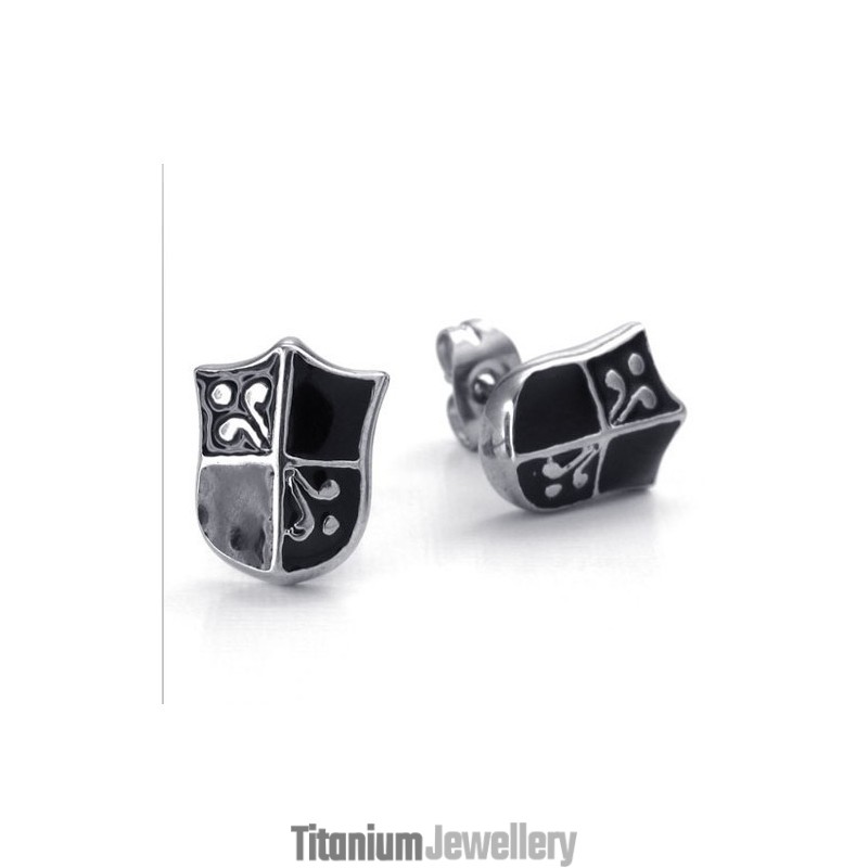 Modern Design Delicate Colors Stable Quality Titanium Earrings Modern Design Delicate Colors Stable Quality Titanium Earrings