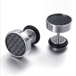 Finely Processed Delicate Colors Stable Quality Titanium Earrings