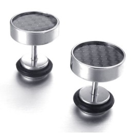 Finely Processed Delicate Colors Stable Quality Titanium Earrings