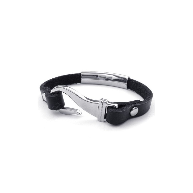 Sophisticated Technology Delicate Colors Excellent Quality Titanium Leather Bangle Sophisticated Technology Delicate Colors Excellent Quality Titanium Leather Bangle