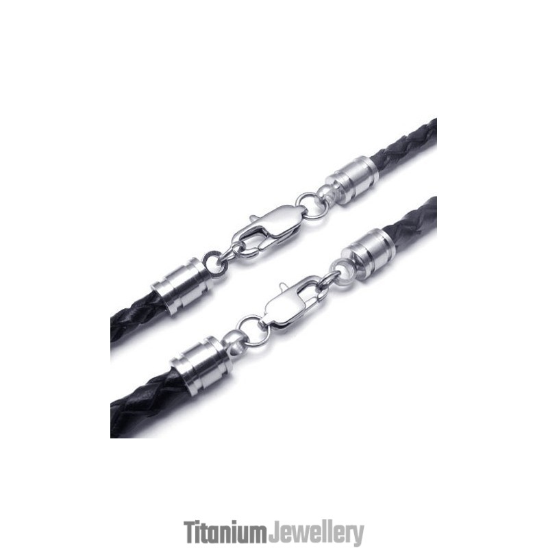 Professional Design Delicate Colors Reliable Quality Titanium Leather Necklace Professional Design Delicate Colors Reliable Quality Titanium Leather Necklace