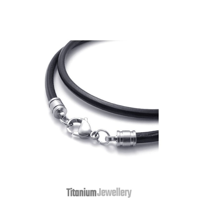 Professional Design Delicate Colors The Queen Of Quality Titanium Leather Necklace Professional Design Delicate Colors The Queen Of Quality Titanium Leather Necklace