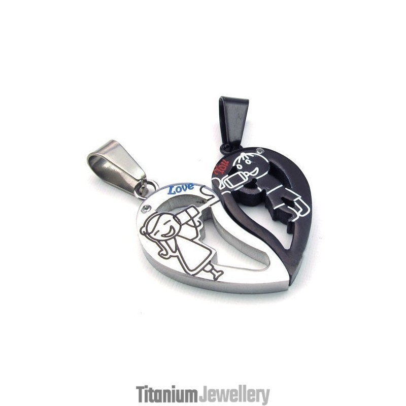 Sophisticated Technology Color Brilliancy Stable Quality Titanium Pendant