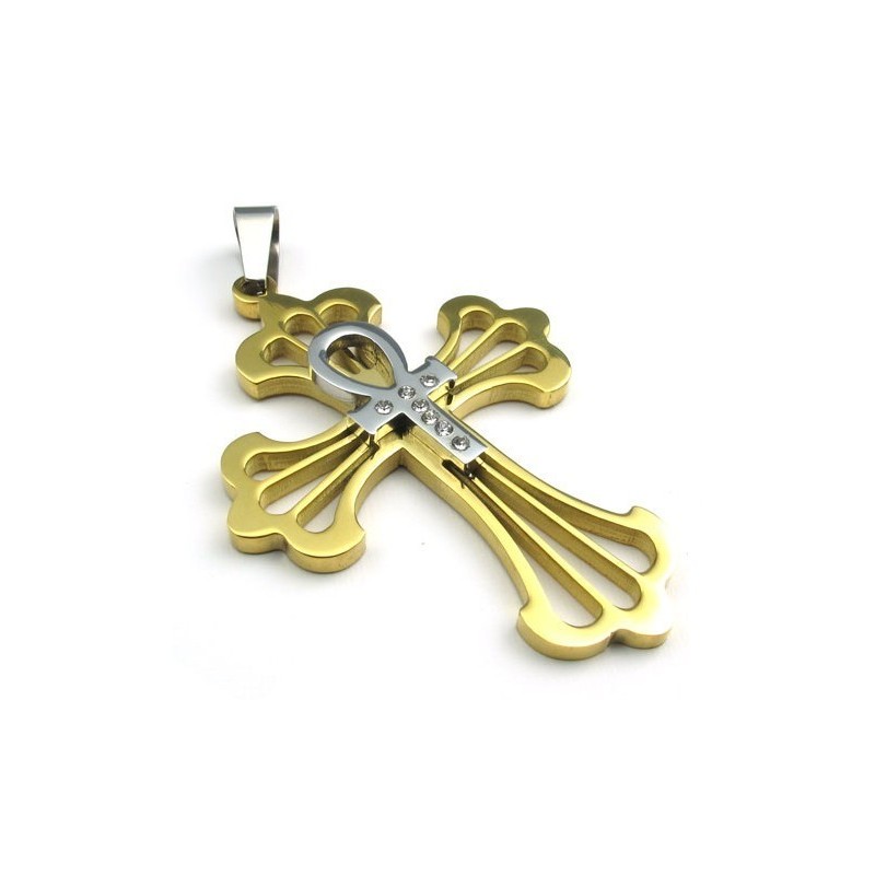 Latest Technology Color Brilliancy Reliable Quality Titanium Cross Pendant