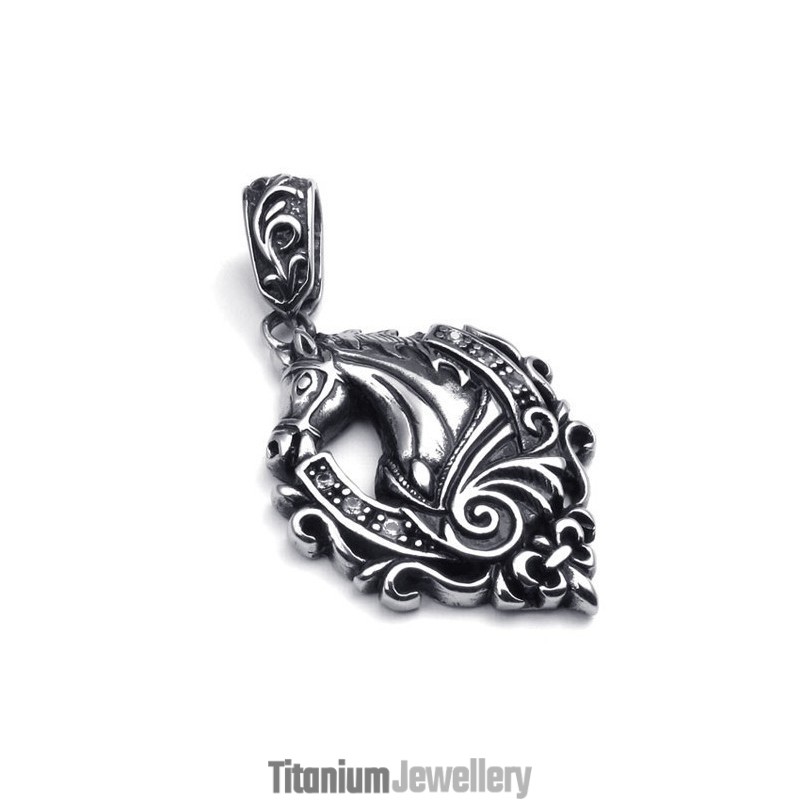 Sophisticated Technology Delicate Colors Excellent Quality Titanium Pendant