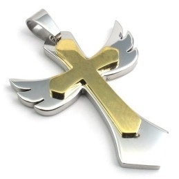 Finely Processed Beautiful In Colors Reliable Quality Titanium Cross Pendant