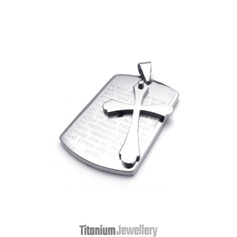 Finely Processed Color Brilliancy To Have A Long Story Titanium Cross Pendant Finely Processed Color Brilliancy To Have A Long Story Titanium Cross Pendant
