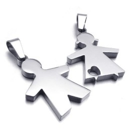 Latest Technology Color Brilliancy To Have A Long Story Titanium Pendant