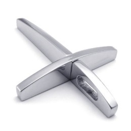 Finely Processed Color Brilliancy To Have A Long Standing Reputation Titanium Cross Pendant
