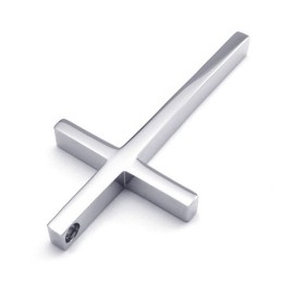 Finely Processed Color Brilliancy World-Wide Renown Titanium Cross Pendant