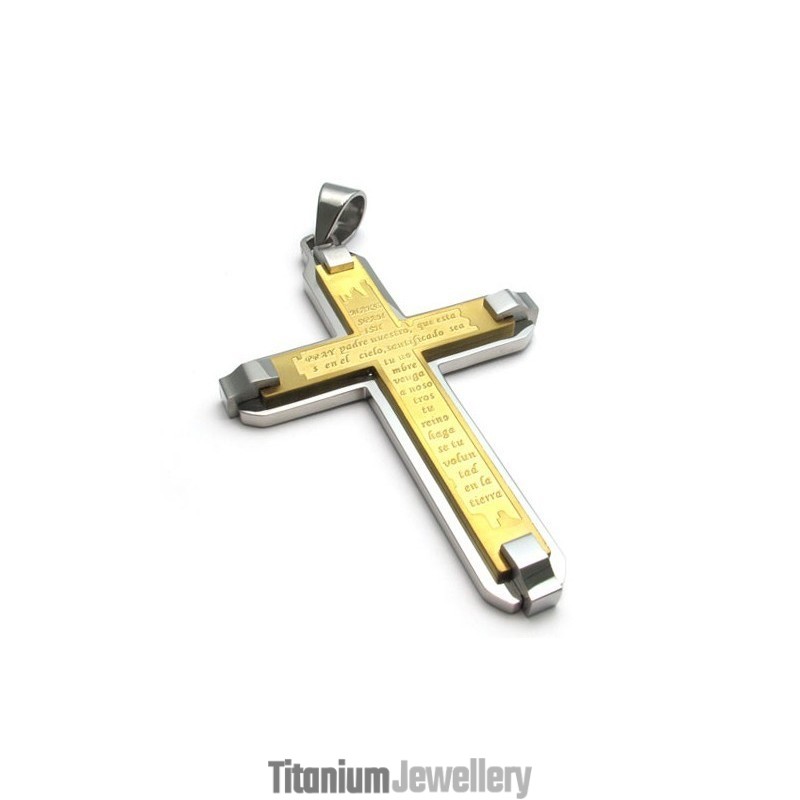 Skillful Manufacture Beautiful In Colors World-Wide Renown Titanium Cross Pendant Skillful Manufacture Beautiful In Colors World-Wide Renown Titanium Cross Pendant
