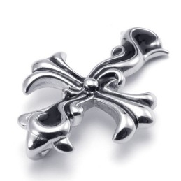 Latest Technology Color Brilliancy World-Wide Renown Titanium Cross Pendant