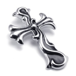Latest Technology Color Brilliancy World-Wide Renown Titanium Cross Pendant