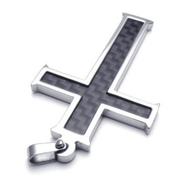 Rational Construction Delicate Colors Stable Quality Titanium Cross Pendant