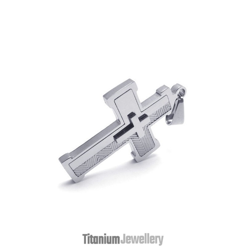 Finely Processed Color Brilliancy To Win Warm Praise From Customers Titanium Cross Pendant Finely Processed Color Brilliancy To Win Warm Praise From Customers Titanium Cross Pendant
