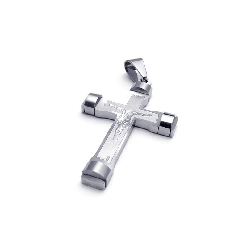 Finely Processed Color Brilliancy Selling Well All Over The World Titanium Cross Pendant