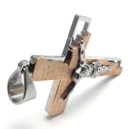 Professional Design Color Brilliancy World-Wide Renown Titanium Cross Pendant