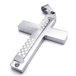 Professional Design Color Brilliancy To Have A Long Standing Reputation Titanium Cross Pendant