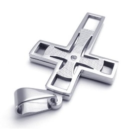 Latest Technology Color Brilliancy To Have A Long Standing Reputation Titanium Cross Pendant
