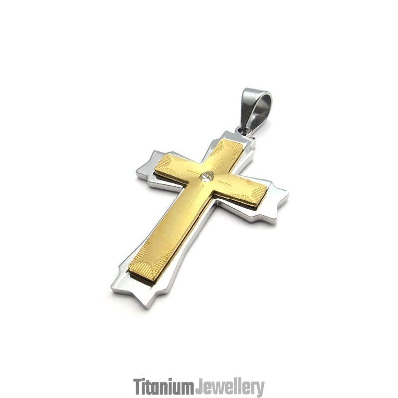 Beautiful Design Color Brilliancy Reliable Quality Titanium Cross Pendant Beautiful Design Color Brilliancy Reliable Quality Titanium Cross Pendant