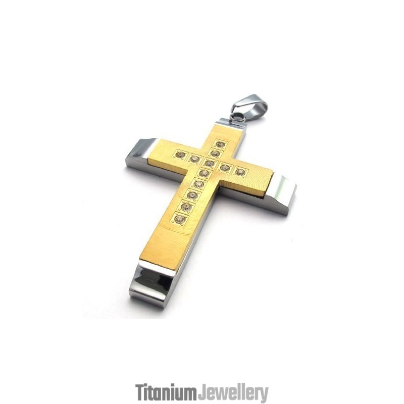 Beautiful Design Color Brilliancy Superior Quality Titanium Cross Pendant Beautiful Design Color Brilliancy Superior Quality Titanium Cross Pendant