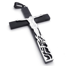 Skillful Manufacture Color Brilliancy Dependable Performance Quality Titanium Cross Pendant
