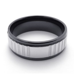 Skillful Manufacture Color Brilliancy High Quality Titanium Ring