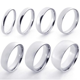 Elegant Shape Color Brilliancy The Queen Of Quality Titanium Ring